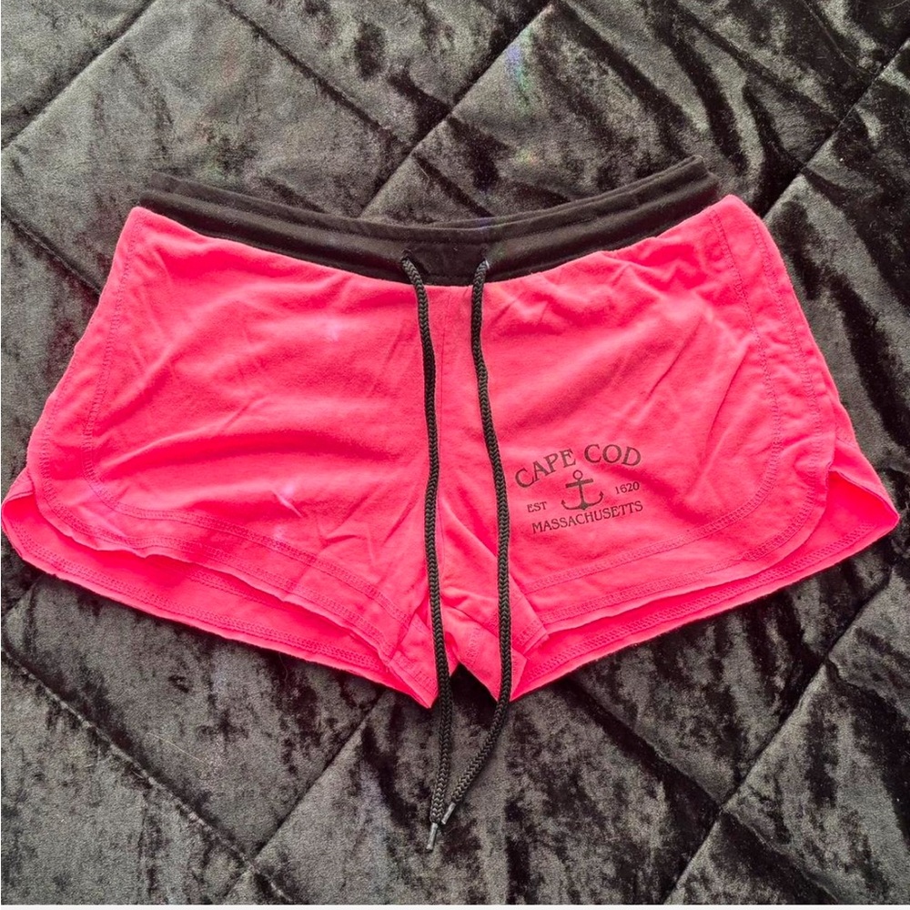 SOLD Neon pink Cape Cod lounge shorts